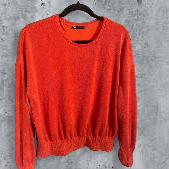 Zara textured knit sweater - Picture 1 of 3